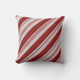 Candy Cane Stripe Kussen