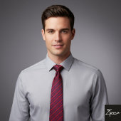 Candy Cane Stripe Red blue Bow Festive Christmas  Stropdas