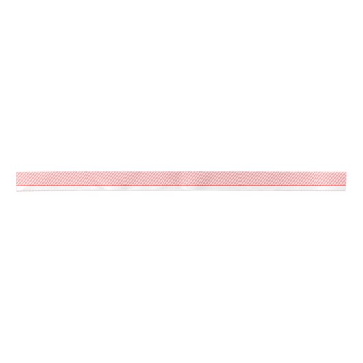 Candy Cane Stripe Ribbon Satijnen Lint (Voorkant)