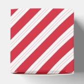Candy Cane Striped Christmas Party Favor Gift Box Bedankdoosjes (Bovenkant)