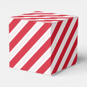 Candy Cane Striped Christmas Party Favor Gift Box Bedankdoosjes (Achterkant)