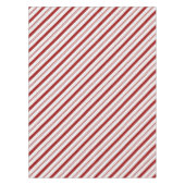 Candy Cane Striped Tafelkleed (Voorkant)
