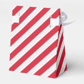 Candy Cane Striped Tent Christmas Party Favor Box Bedankdoosjes (Achterkant)