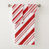 Candy Cane Stripes Bad Handdoek (Insitu)