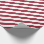 Candy Cane Stripes Cadeaupapier (Hoek)