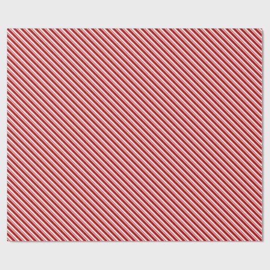 Candy Cane Stripes Cadeaupapier (Vlak)