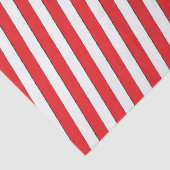 Candy Cane Stripes Holiday Kerstmis Tissuepapier (Detail)