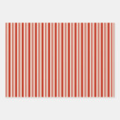 Candy Cane Stripes Inpakpapier Vel (Voorkant)