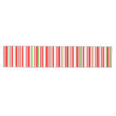 Candy Cane Stripes kerstrood wit groen Medium Tafelloper (Horizontaal)