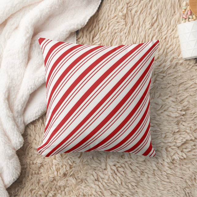 Candy Cane Stripes Kussen (Deken)