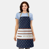 Candy Cane Stripes & Polka Dot Schort (Gedragen)