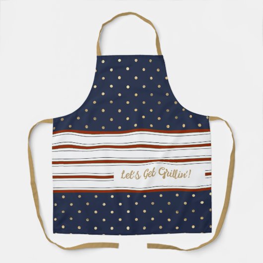 Candy Cane Stripes & Polka Dot Schort (Voorkant)