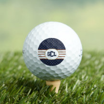 Candy Cane Stripes & Polka Dots Golf Balls