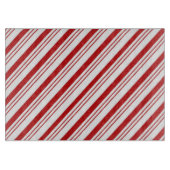 Candy Cane Stripes Snijplank (Voorkant)