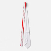 Candy Cane Stripes Stropdas (Achterkant)