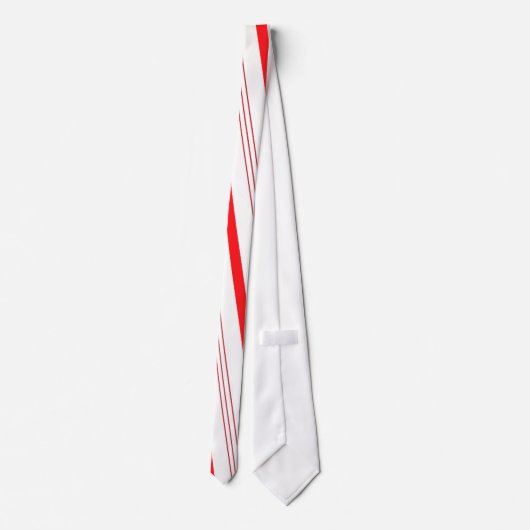 Candy Cane Stripes Stropdas (Achterkant)