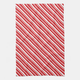 Candy Cane Stripes Theedoek