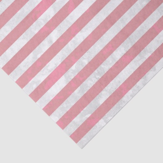 Candy Cane Stripes Tissue Paper Tissuepapier (Detail)