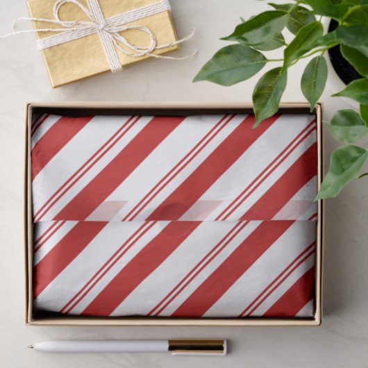Candy Cane Stripes Tissuepapier (Geschenk)