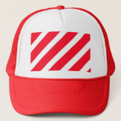 Candy Cane Stripes Trucker Pet (Voorkant)