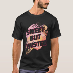 Candy Cane Sweet, maar Twisted Funny Humor Fun T-shirt