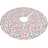 Candy Cane Sweetness Kerstboom Rok (Gekanteld)