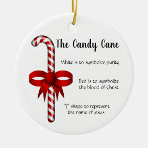 Candy Cane Symbol Ornament