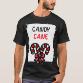 CANDY CANE T-SHIRT (Voorkant)