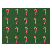 Candy Cane Tablecloth 52 x 70 inch Tafelkleed (Voorkant (Horizontaal))