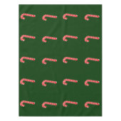 Candy Cane Tablecloth 52 x 70 inch Tafelkleed (Voorkant)
