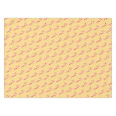 Candy Cane Tafelkleed (Voorkant (Horizontaal))