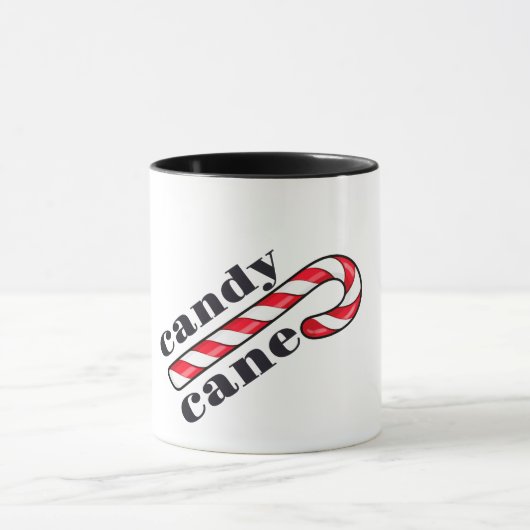 Candy Cane Tekst Mok (Midden)