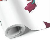 Candy Cane Thief Cadeaupapier (Rol Hoek)