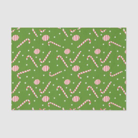 Candy Cane Tissuepapier (Voorkant)