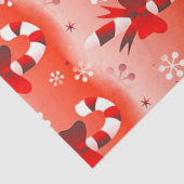 Candy Cane Tissuepapier (Detail)