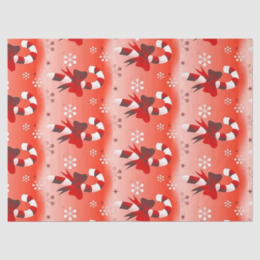 Candy Cane Tissuepapier (Voorkant)