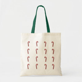Candy Cane Tote Bag