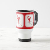 Candy Cane Travel Mug Reisbeker (Voorkant rechts)