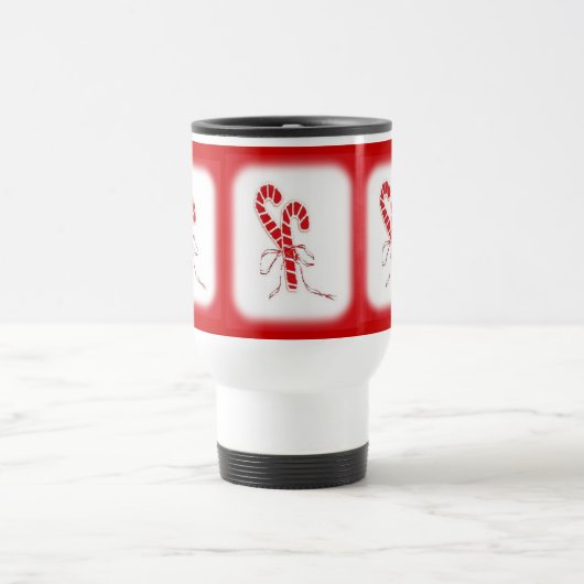 Candy Cane Travel Mug Reisbeker (Center)