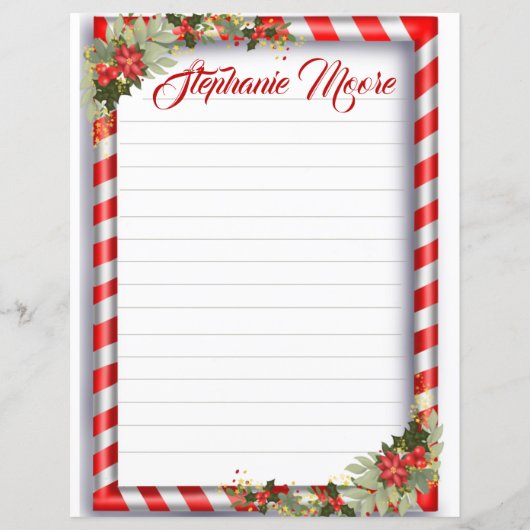 Candy Cane Trimmed (Voorkant)