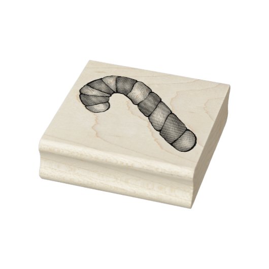 Candy Cane Twist Kerstvakantie Cookie Bakken Rubberstempel (Stempel)