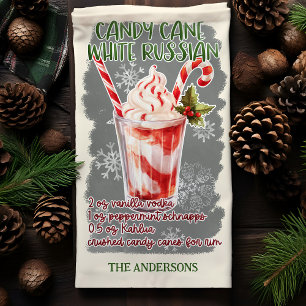 Candy Cane White Russian Kerstcocktail Recept Theedoek