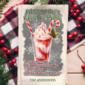 Candy Cane White Russische Kerstcocktail Recept Theedoek