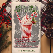 Candy Cane White Russische Kerstcocktail Recept Theedoek