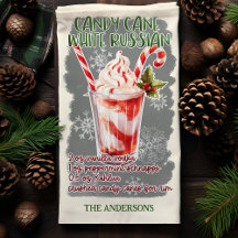 Candy Cane White Russische Kerstcocktail Recept