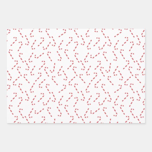 Candy cane wrapping paper (Voorkant)