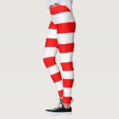 Candy Cane Yoga Pants Leggings (Links)