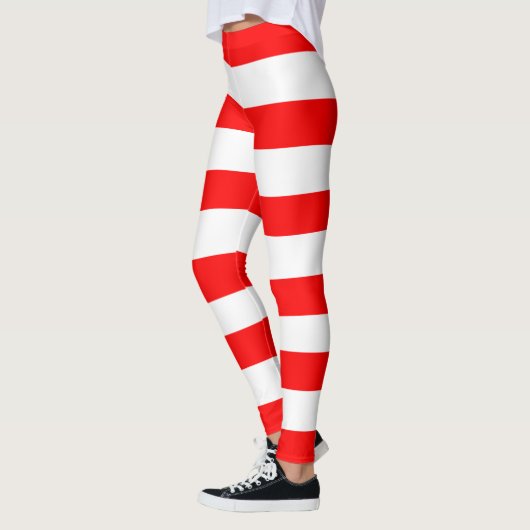 Candy Cane Yoga Pants Leggings (Links)