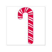 Candy Cane Zelf Inking Rubber Stamp Zelfinktende Stempel (Design)