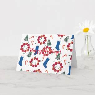 Candy Canes Apple geeft kerstkaarten Kaart